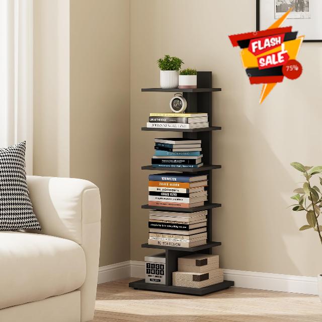 TUTOTAK Narrow Bookshelf