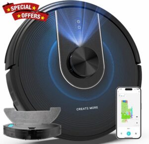 Bagotte Robot Vacuum and Mop Combo