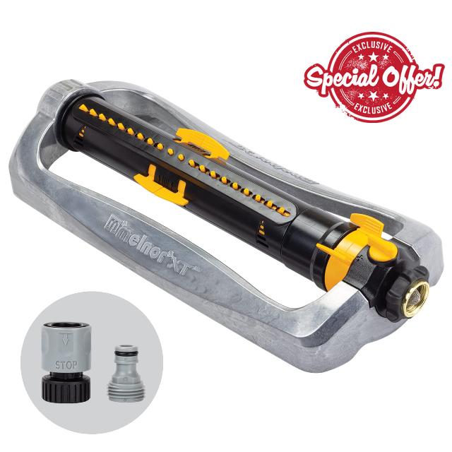 Melnor 65154AMZ XT Turbo Oscillating Sprinkler