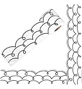 JarThenaAMCS Mountain Bulletin Board Border Watercolor Green Mountain Tree Die Cut Trim Border Ro...