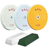 SALI Diamond Core Drill Bits Set 5pcs Tile Hole Saws Vacuum Brazed Hole Saw with 1/4 Inch Hex Sha...