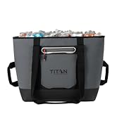 Titan coolers zipperless outdoor performance long hold ice lunch box for camping hiking