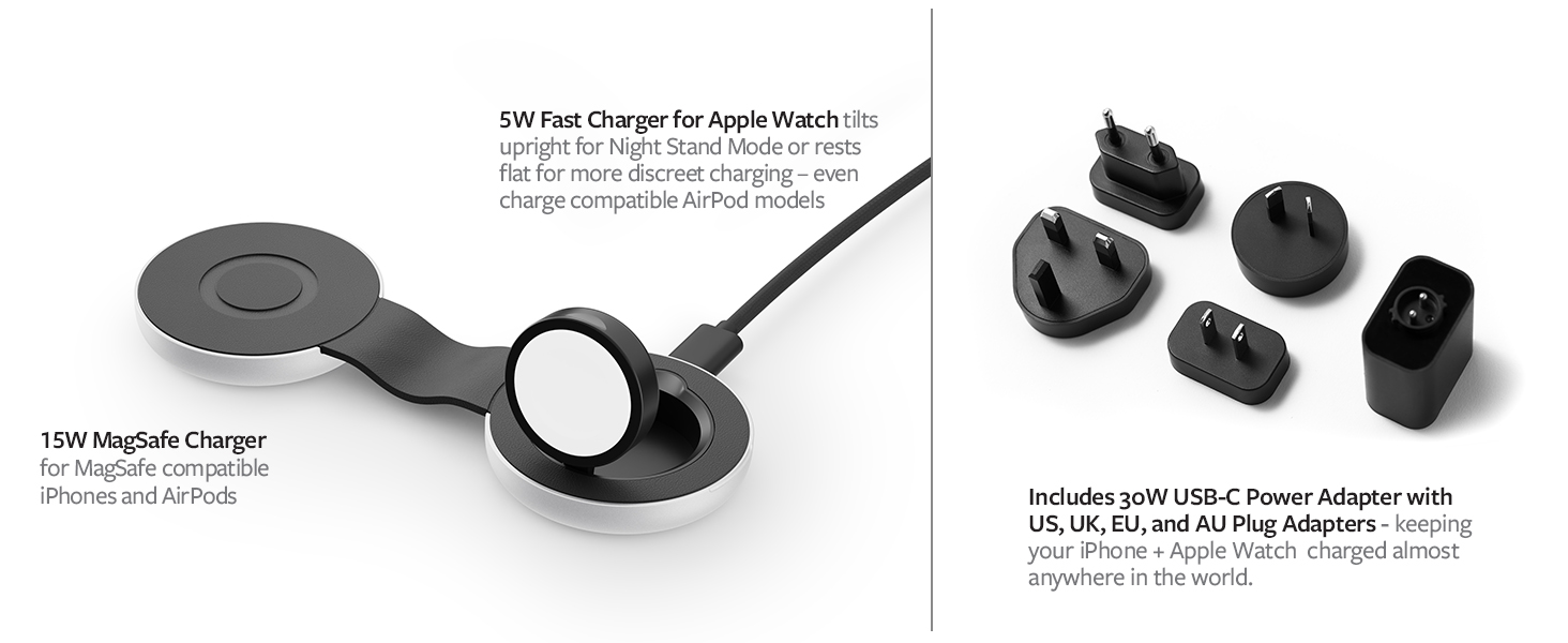 Use ButterFly as a display stand for StandBy mode while charging your iPhone