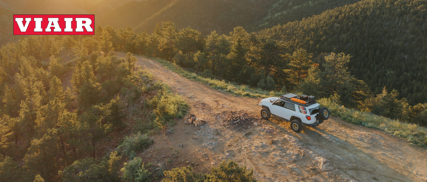 vehicle offroad in the mountains