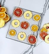 Excalibur Food Dehydrator 8-Tray for Jerky, Fruit, Vegetables, Herbs, Pet Treats, 7.2 Cu Ft Dryin...