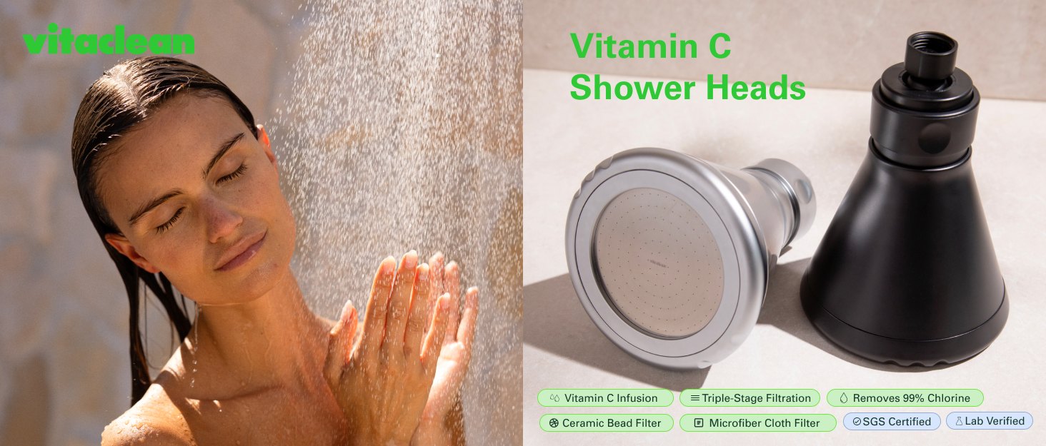 shower filter for hard water vitamin c shower filter filtered shower head