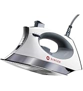 SINGER 1500W Handheld Garment Steamer, Teal, 20 second heat-up, high performance, Great for trave...