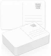 Prudiut 48 Sheets 4x6 Watercolor Postcards, 140lb/300gsm Blank Postcards Watercolor Paper Cards A...