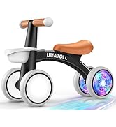 Umatoll Toddler Balance Bike for 2-5 Year Old, Adjustable Kids Toy Bicycle, Gift for Ages 2-3 Gir...