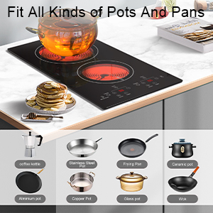 drop in electric cooktop