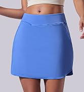 Liberty Pro 3 Pack Women's Athletic Skirts with Shorts Underneath, Tennis Golf Skorts Tummy Contr...