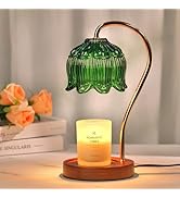 Flower Candle Warmer Lamp with Timer, Dimmable Candle Lamp Warmer, Christmas Birthday Gift for Wo...
