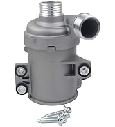 Electric Engine Water Pump w/Bolts 11517586925 Replacement for BM-W E60 E70 E90 E91 E92 E93 E82 E...