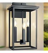 ZSMAIKU Large Modern Exterior Lighting Fixtures Porch Lights Outdoor Sconce Lights Outdoor Wall L...