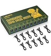 LEKATO Guitar Pedal Power Supply - 12 Port Isolated Power Supply, DC Output 9V/12V/18V, 100mA to ...