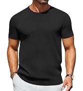 mens knit crewneck polo
