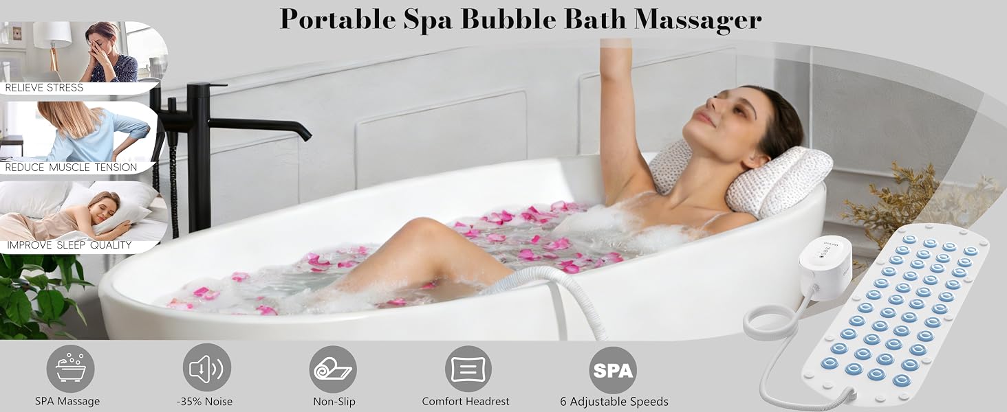 Bubble Massage Pad for Bathtubs