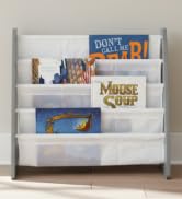 Humble Crew Kids Bookshelf, 4-Tier Front-Facing Book Display Organizer, Montessori Toddler Bookca...