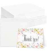 20 Sets Watercolor Cards with Envelopes, 140lb/300GSM Watercolor Paper Cards, 4x6 Inch Foldable B...