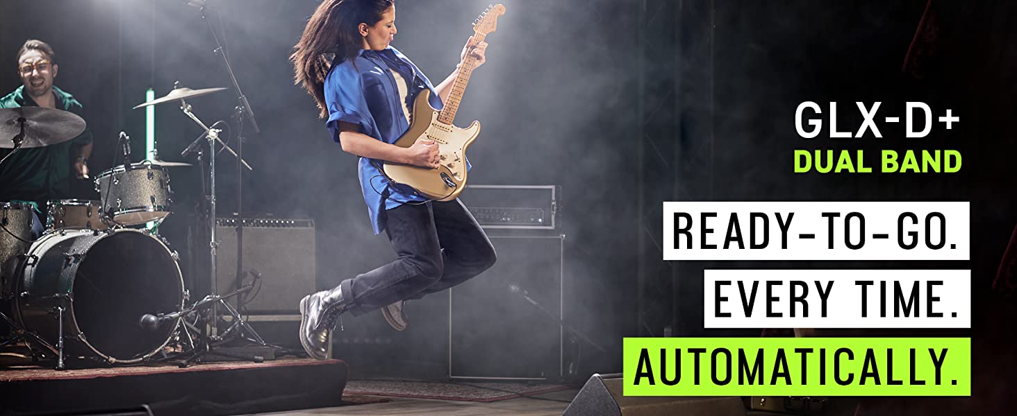 Shure GLXD + Dual Band Wireless Systems