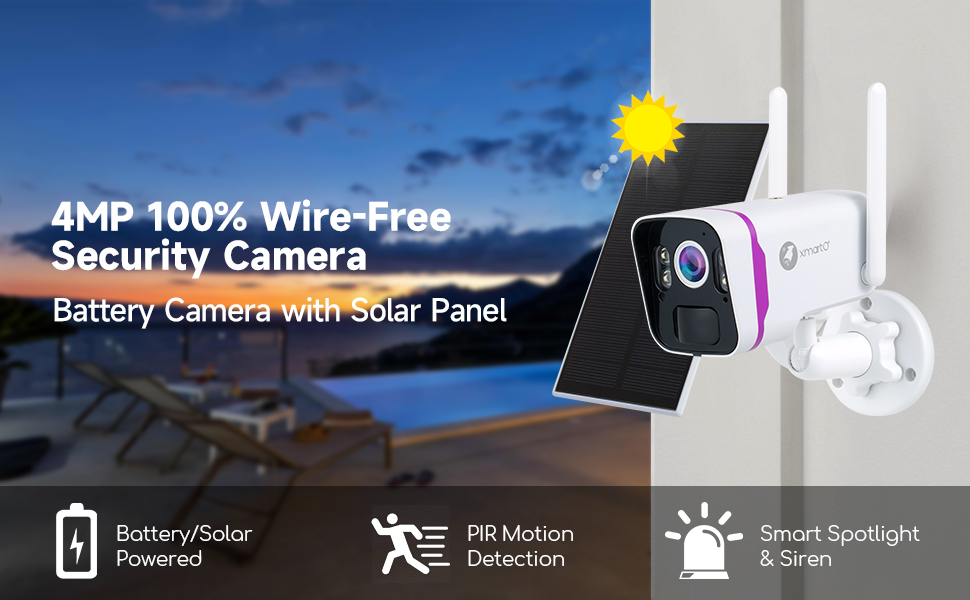 solar security camera