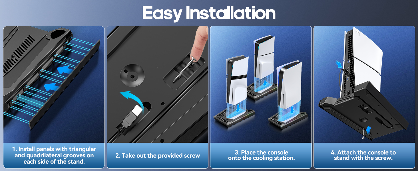 PS5 cooling stand