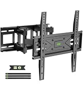 USX MOUNT TV Wall Mount for 32-65 inch Flat Screen/LED/4K TVs up to 110lbs, Full Motion TV Bracke...