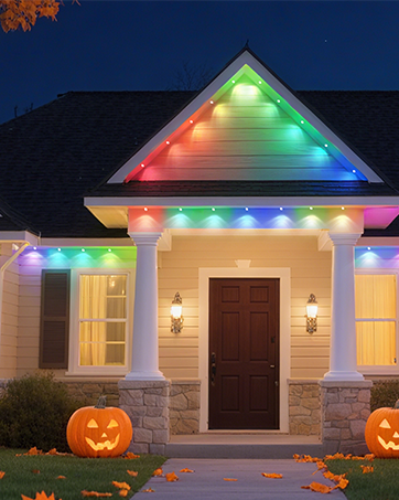 permanent outdoor lights