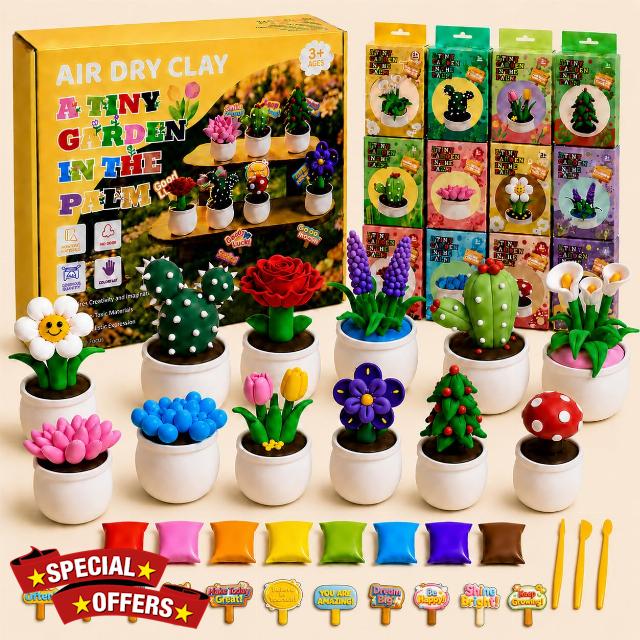 Air Dry Clay Kit for Kids