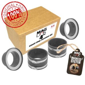 MagLink 4 Inch Steel Ring Receiver Pack