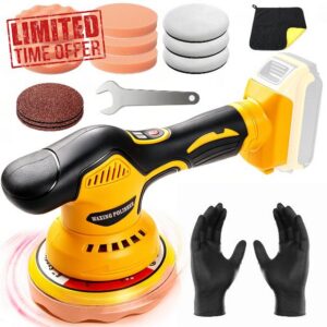 Cordless Buffer Polisher Compatible with Dewalt 20V Battery