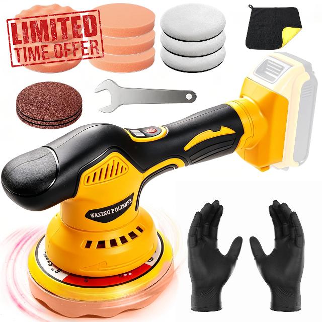 Cordless Buffer Polisher Compatible with Dewalt 20V Battery