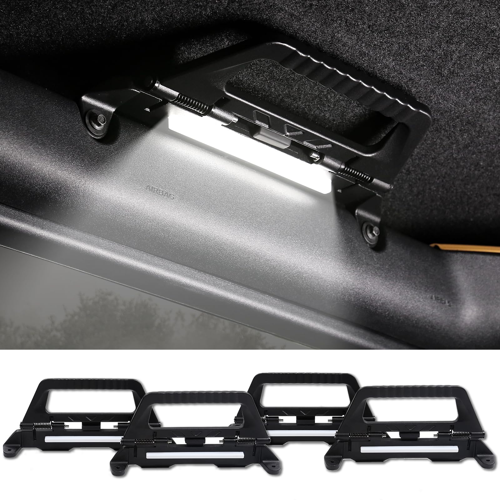 Mabett Grab Handles with Demo Light Kit for Ford Bronco 2026 2021-2025 2/4-Door