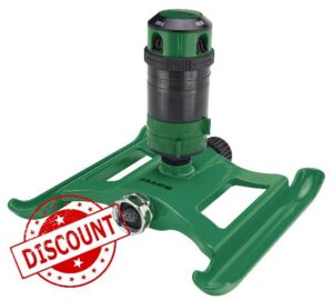Dramm ColorStorm Gear Drive Sprinkler on Heavy Duty