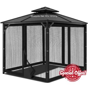 Gazebo Universal Replacement Mosquito Netting