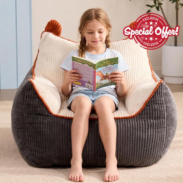 HUGHEAVEN Kids Bean Bag Chair