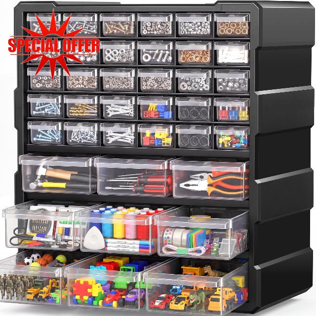 Drawer Organizer for Garage Building Bricks Storage