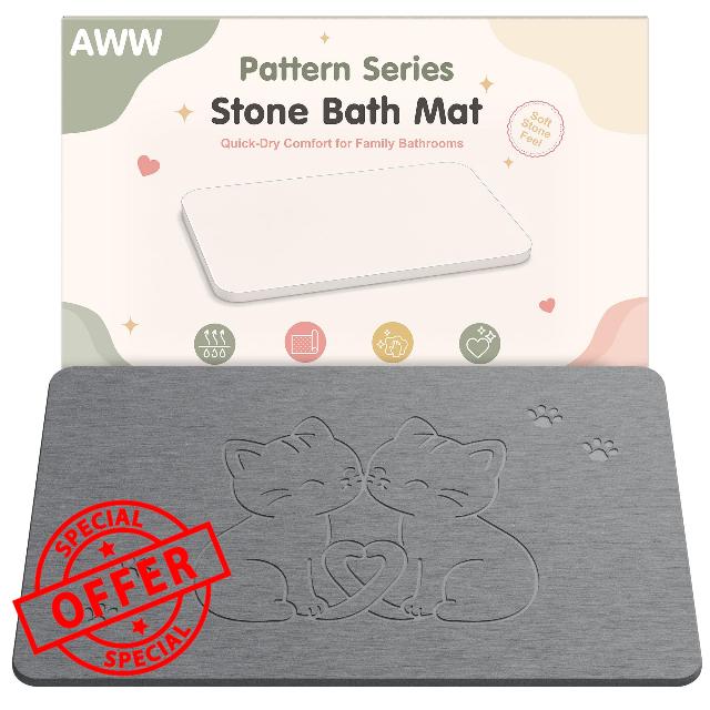 AWW Stone Bath Mat