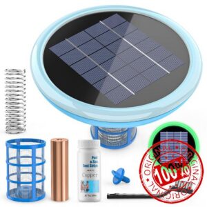 Solar Pool Ionizer for Above Ground & Inground Pools up to 45