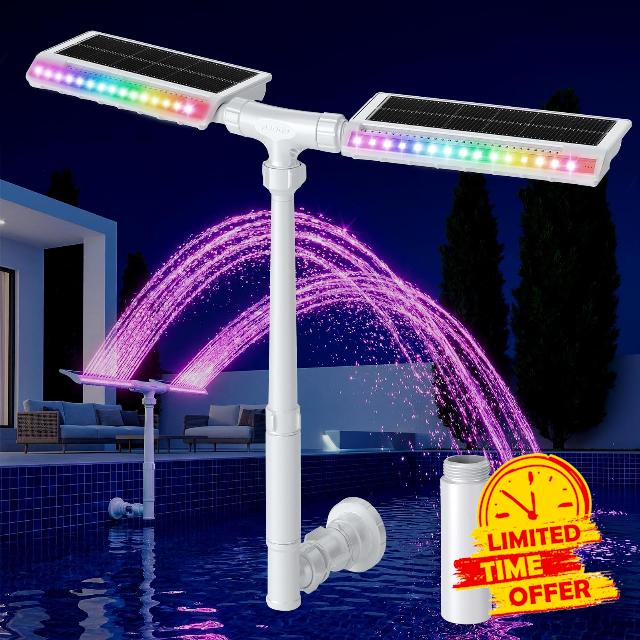 Solar Pool Fountain