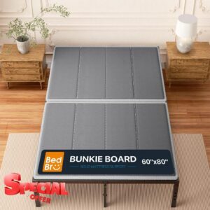 Bunkie Board Queen 10mm (60" x 80") – Gray Under Mattress Support