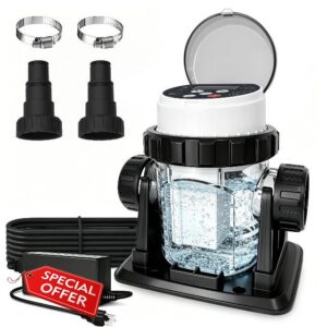 Salt Water Pool Chlorinator System - Built-in Salinity Sensor