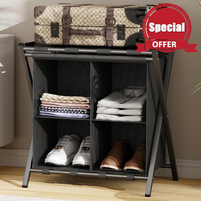 Huhote Luggage Rack for Guest Room