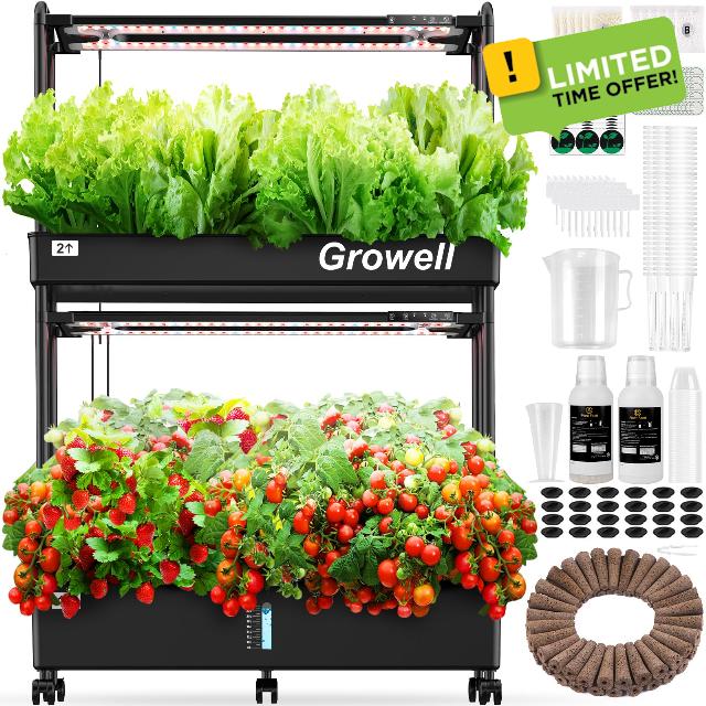 Growell Large Hydroponics Growing System Kit