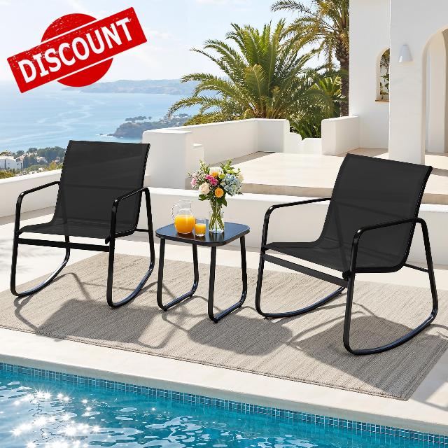 DWVO 3 Piece Patio Furniture Set