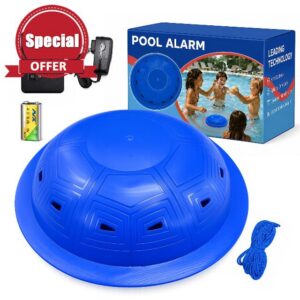 Pool Alarm for Inground & Above Ground Pools with 200ft Wireless Receiver