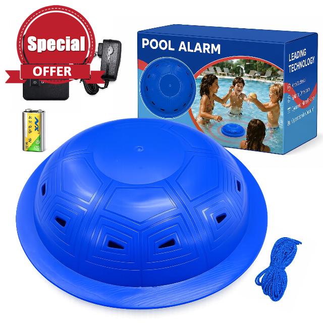 Pool Alarm for Inground & Above Ground Pools with 200ft Wireless Receiver