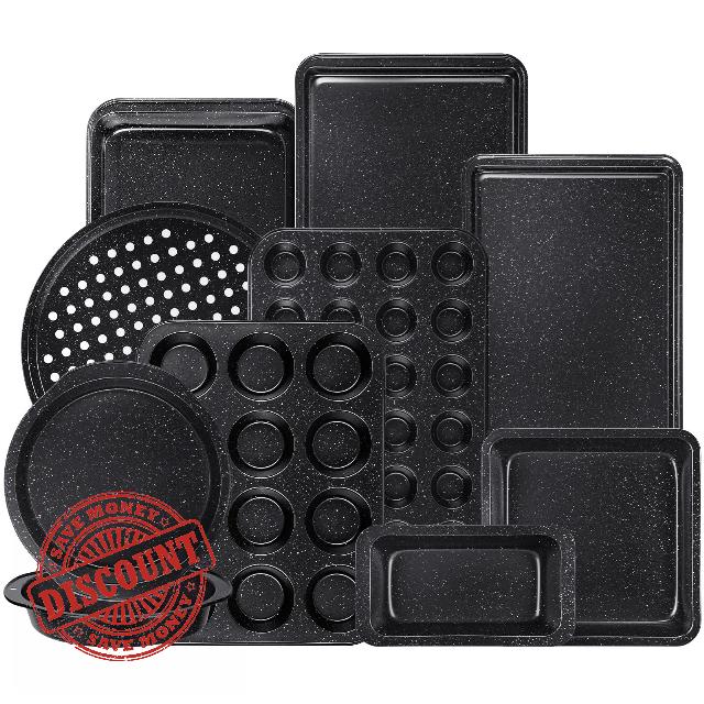 Terlulu 10-Piece Baking Pans Set