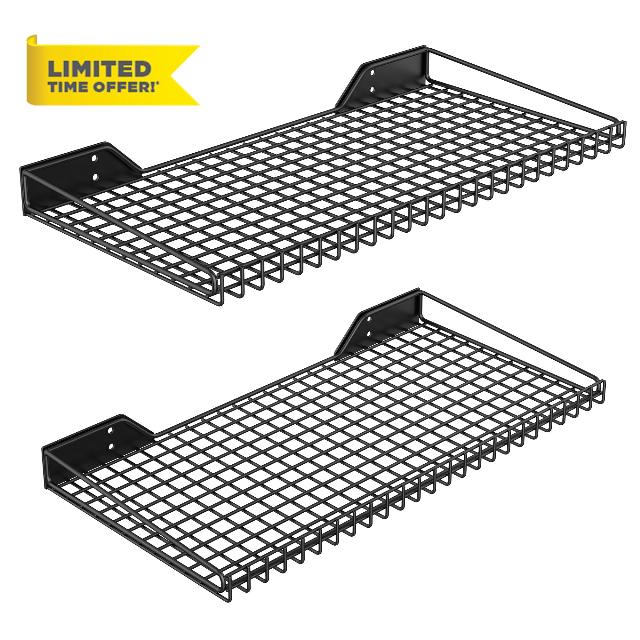 Ultrawall Wall Mounted Storage Shelf for Garage