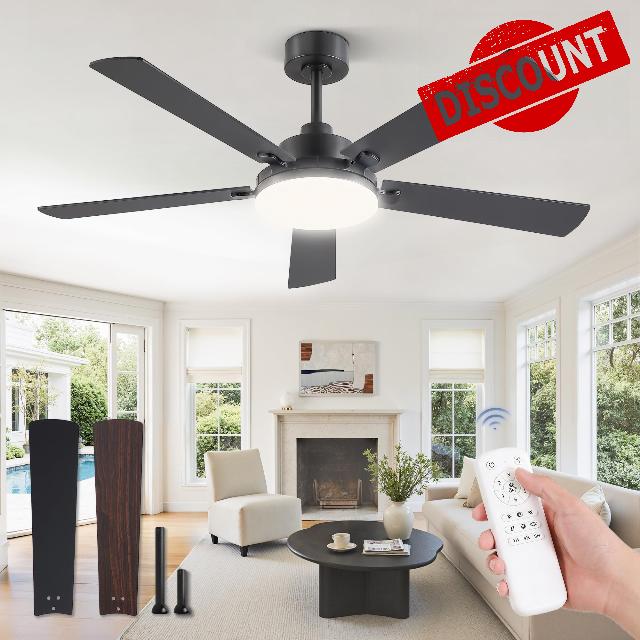 52 Inch Ceiling Fan with Remote